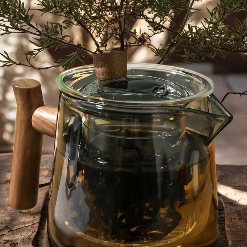 Rauchglas Teekanne die perfekte Harmonie 550ml - Calitronshop.com