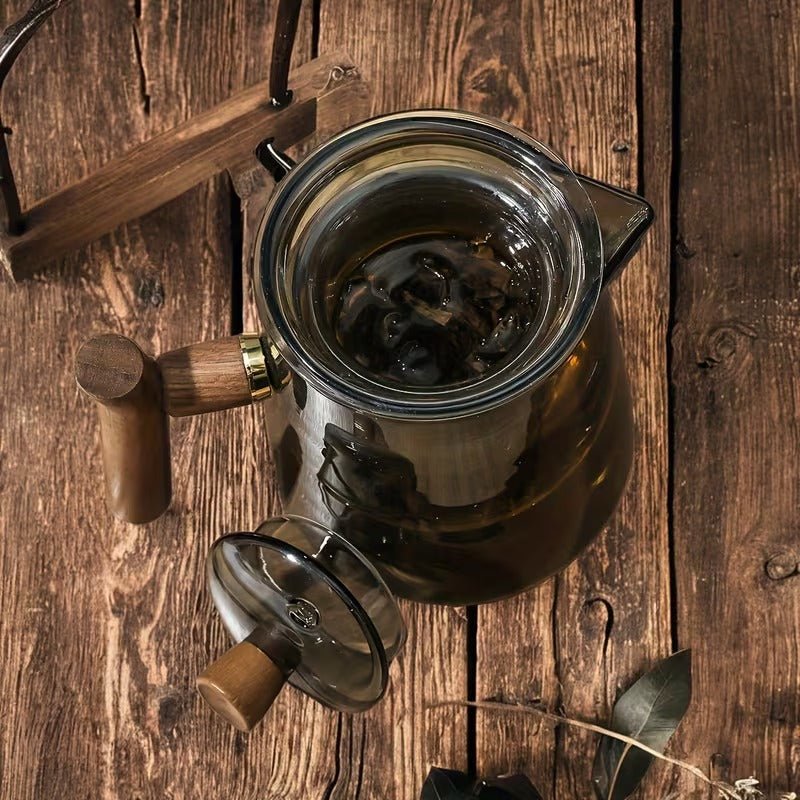 Rauchglas Teekanne die perfekte Harmonie 550ml - Calitronshop.com