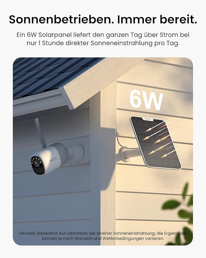 Reolink Altas 2K Überwachungskamera 20'000mAh Akku & Color X Nachtsicht - Calitronshop.com