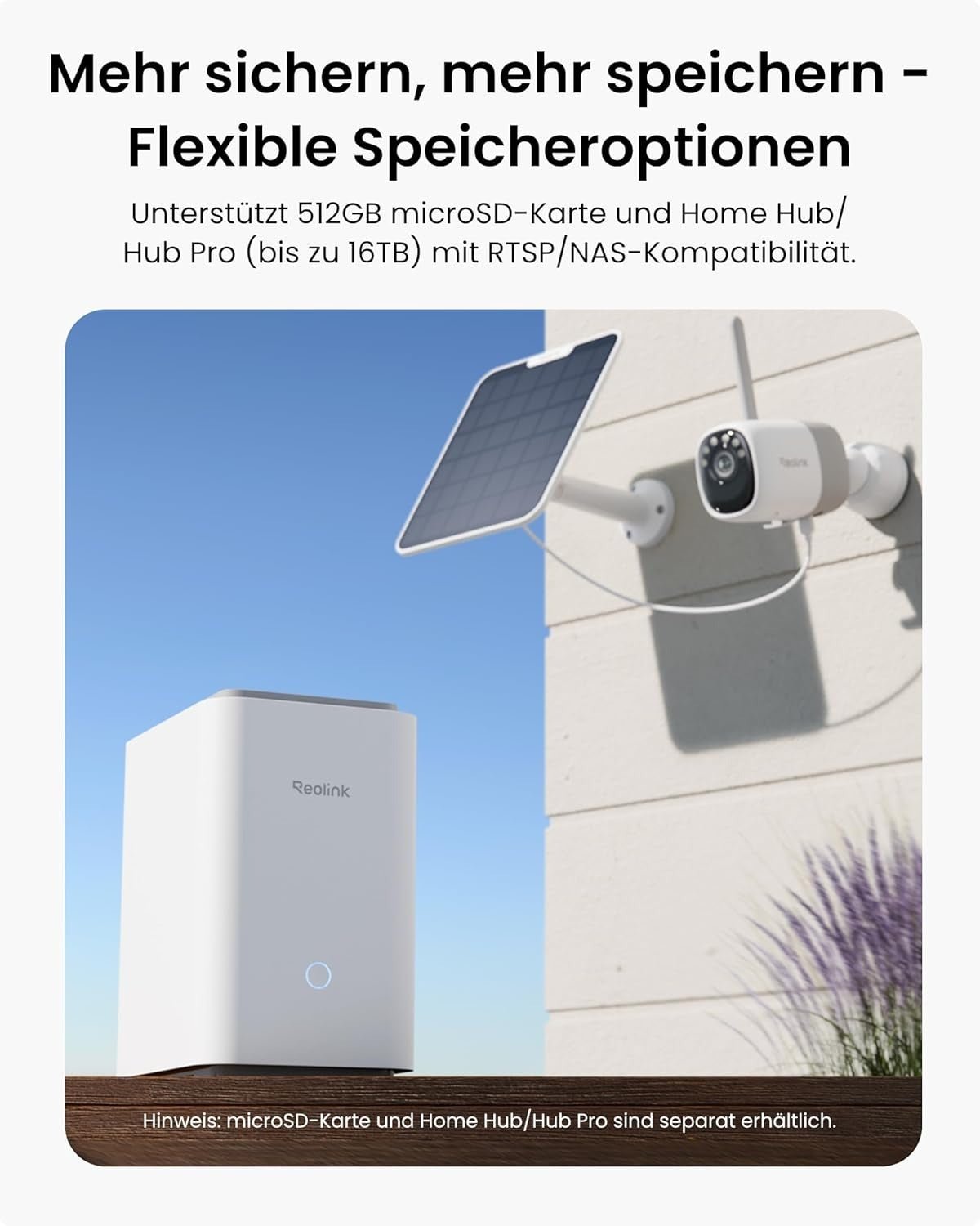 Reolink Altas 2K Überwachungskamera 20'000mAh Akku & Color X Nachtsicht - Calitronshop.com