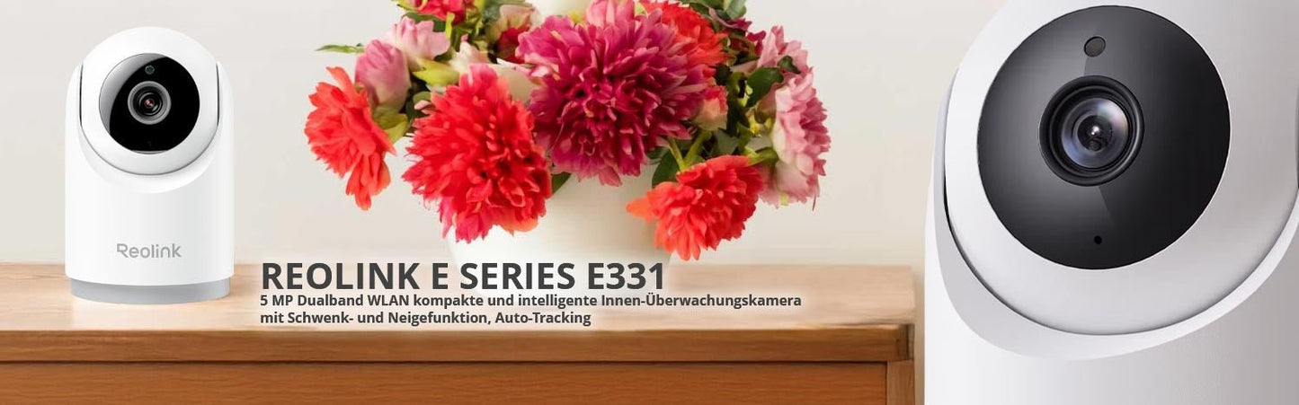 Reolink E331 - WLAN Überwachungskamera dreh - und schwenkbar - Calitronshop.com