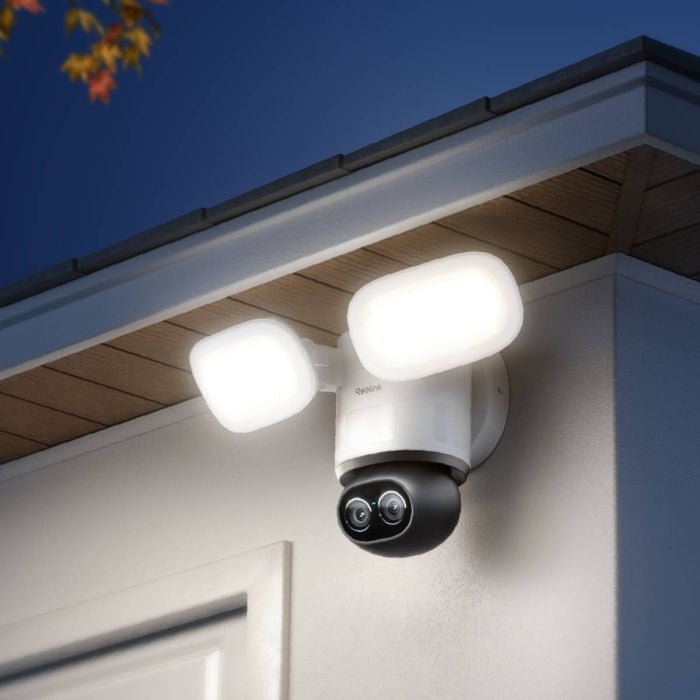 Reolink F850W – 4K PTZ WLAN-Kamera mit Flutlicht & Auto-Tracking - Calitronshop.com