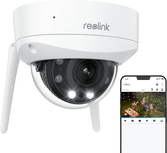 Reolink RLC-843WA - W437 4K WiFi Kamera Vandalismus geschützt, 5x Zoom - Calitronshop.com