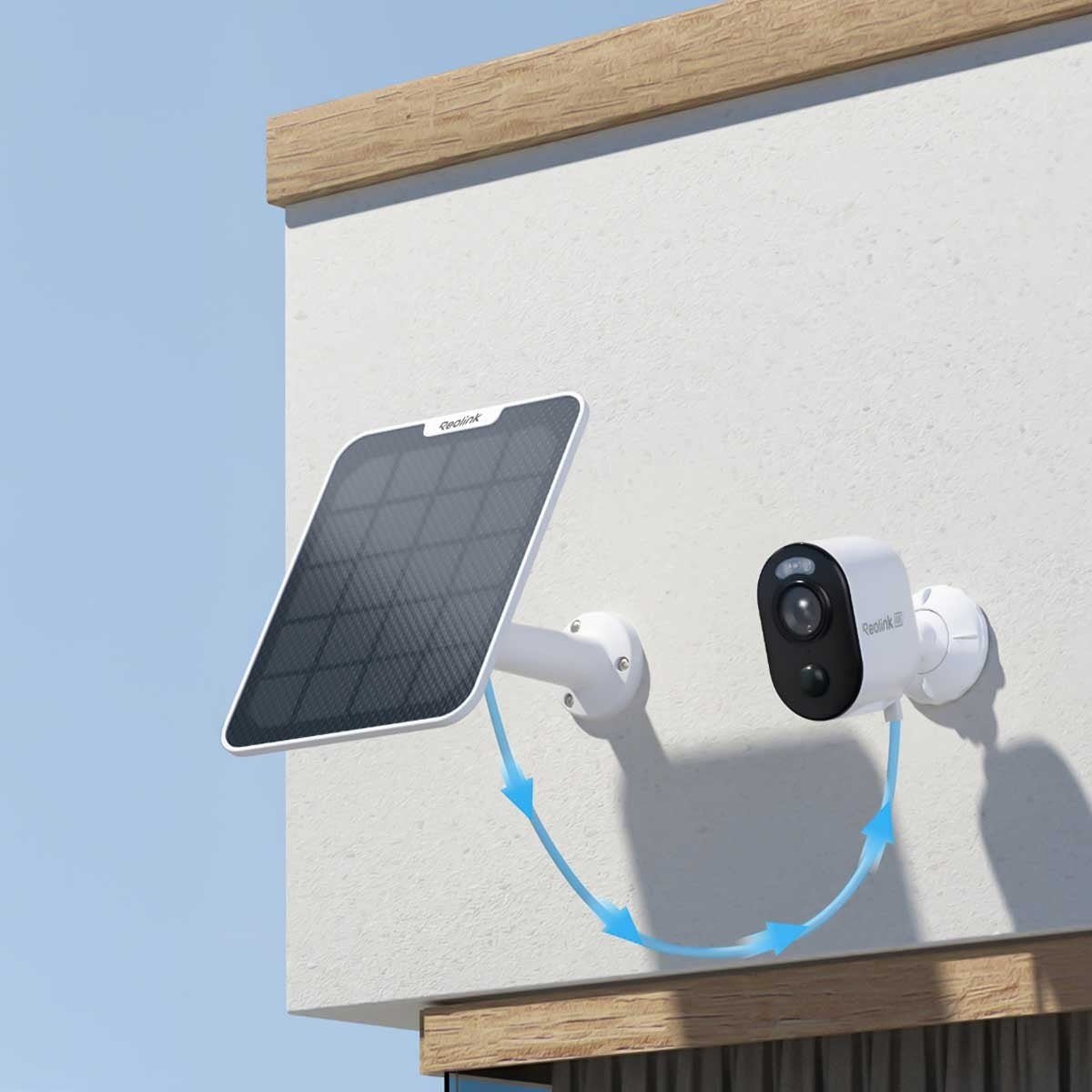 Reolink Set Bundle 2x B350 Kamera, 1x Home Hub1 & 2x Solarpanel - Calitronshop.com
