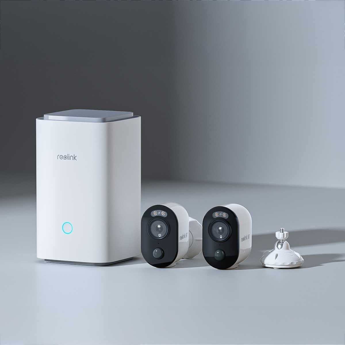 Reolink Set Bundle 2x B350 Kamera, 1x Home Hub1 & 2x Solarpanel - Calitronshop.com