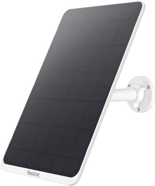 Reolink Solarpanel 3 - 12W - weiss, für akkubetriebene Reolink Kameras - Calitronshop.com