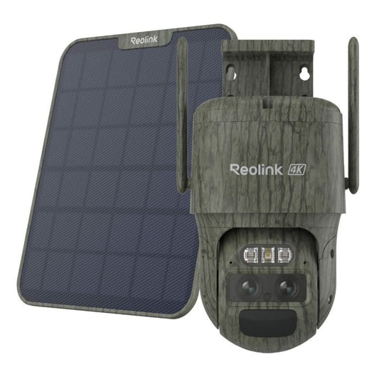 Reolink Trackmix Series G770 mit Solarpanel 2, 4K - 4G LTE kabellose PTZ - Überwachungskamera - Calitronshop.com