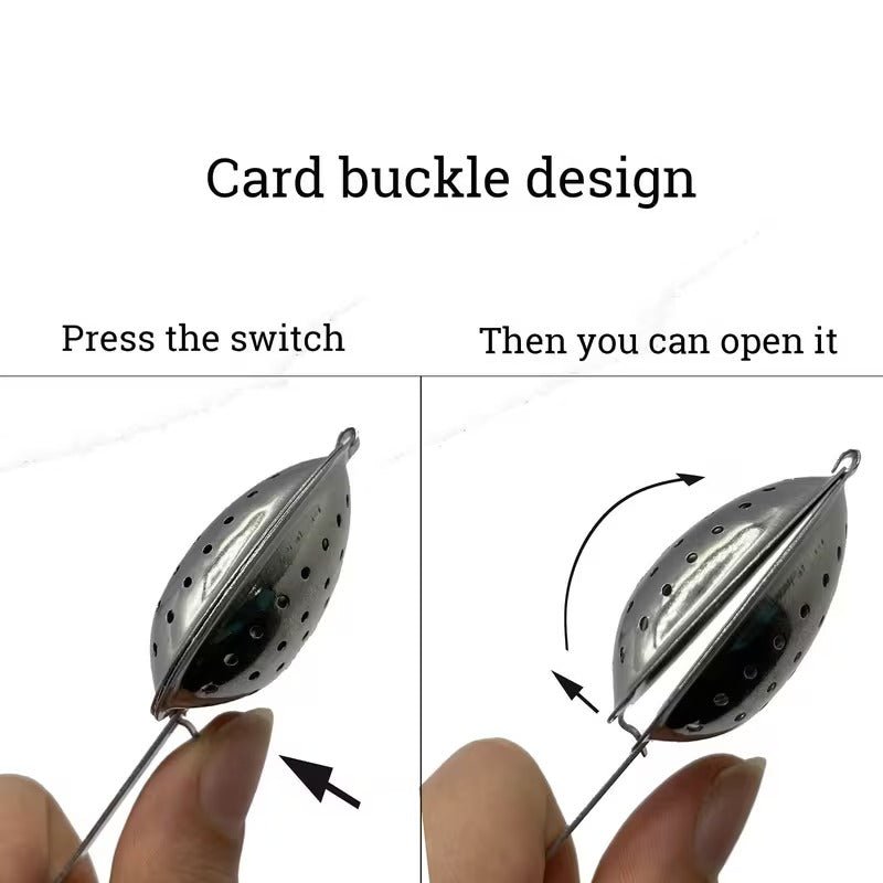 Teesiebe in Herzform aus hochwertigem Edelstahl - Calitronshop.com