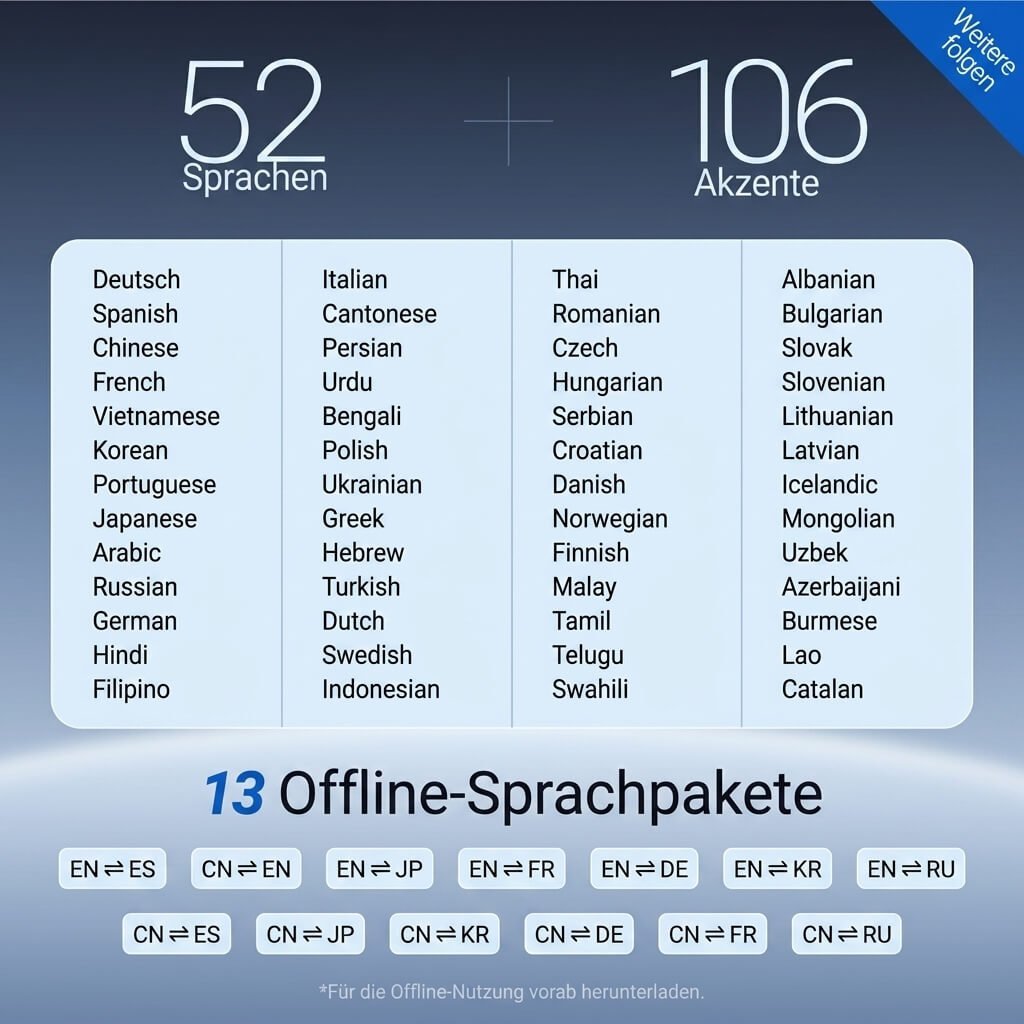 Timekettle W4 Plus KI-Übersetzer-Ohrhörer Lifetime Version schwarz - Calitronshop.com