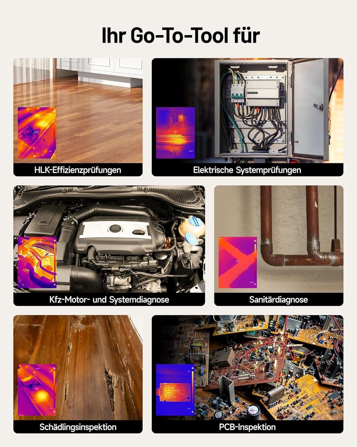 TOPDON TC002C DUO Wärmebild Kamera - für IOS & Android - Calitronshop.com