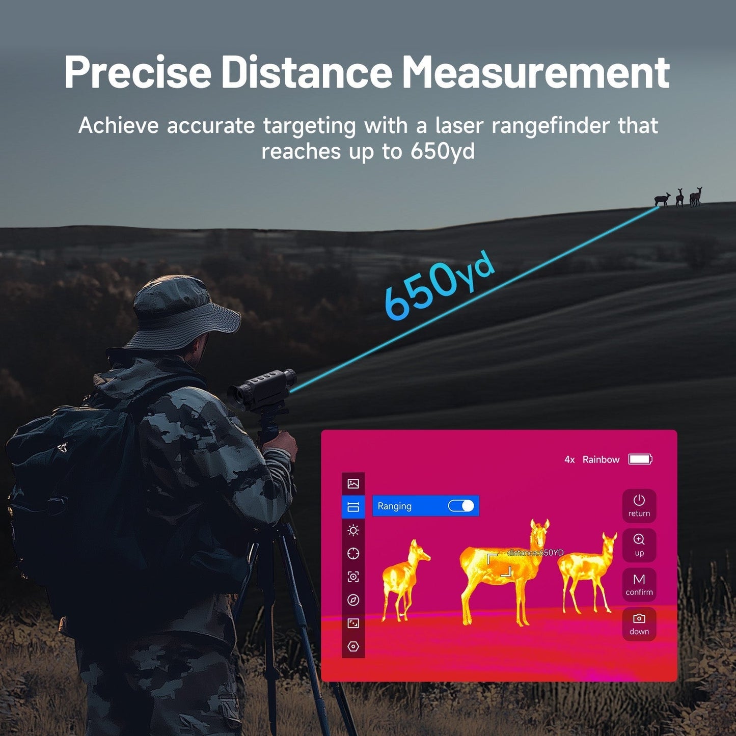 TOPDON TS005 Profi Wärmebild - Nachtsicht Kamera für Jagd, Freizeit, Outdoor - Calitronshop.com