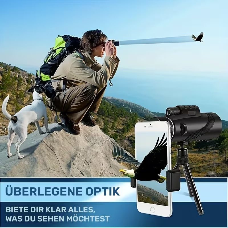 Tragbares Monokular Teleskop 8x42 Fernglas - Calitronshop.com