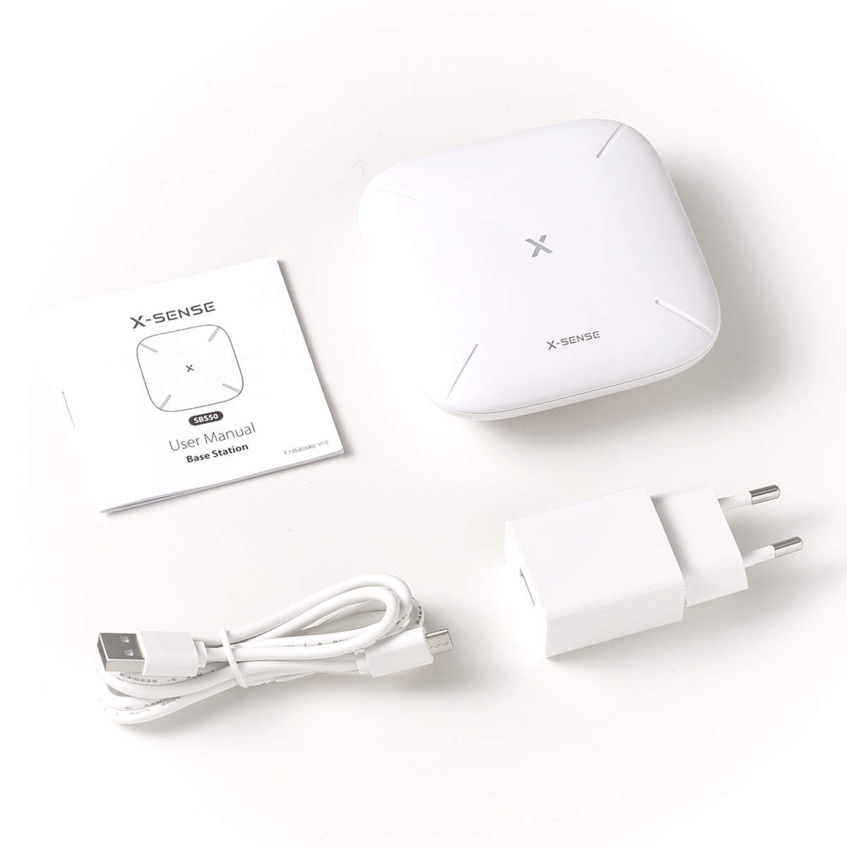 X - SENSE SBS50 Basisstation RF - Funk mit 2,4 GHz WLAN für X - Sense Smart - Geräte - Calitronshop.com