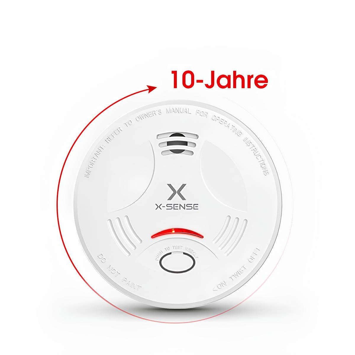 X - Sense SD11 Autarker eigenständiger Rauchmelder inkl. 10 Jahres Batterie - Calitronshop.com