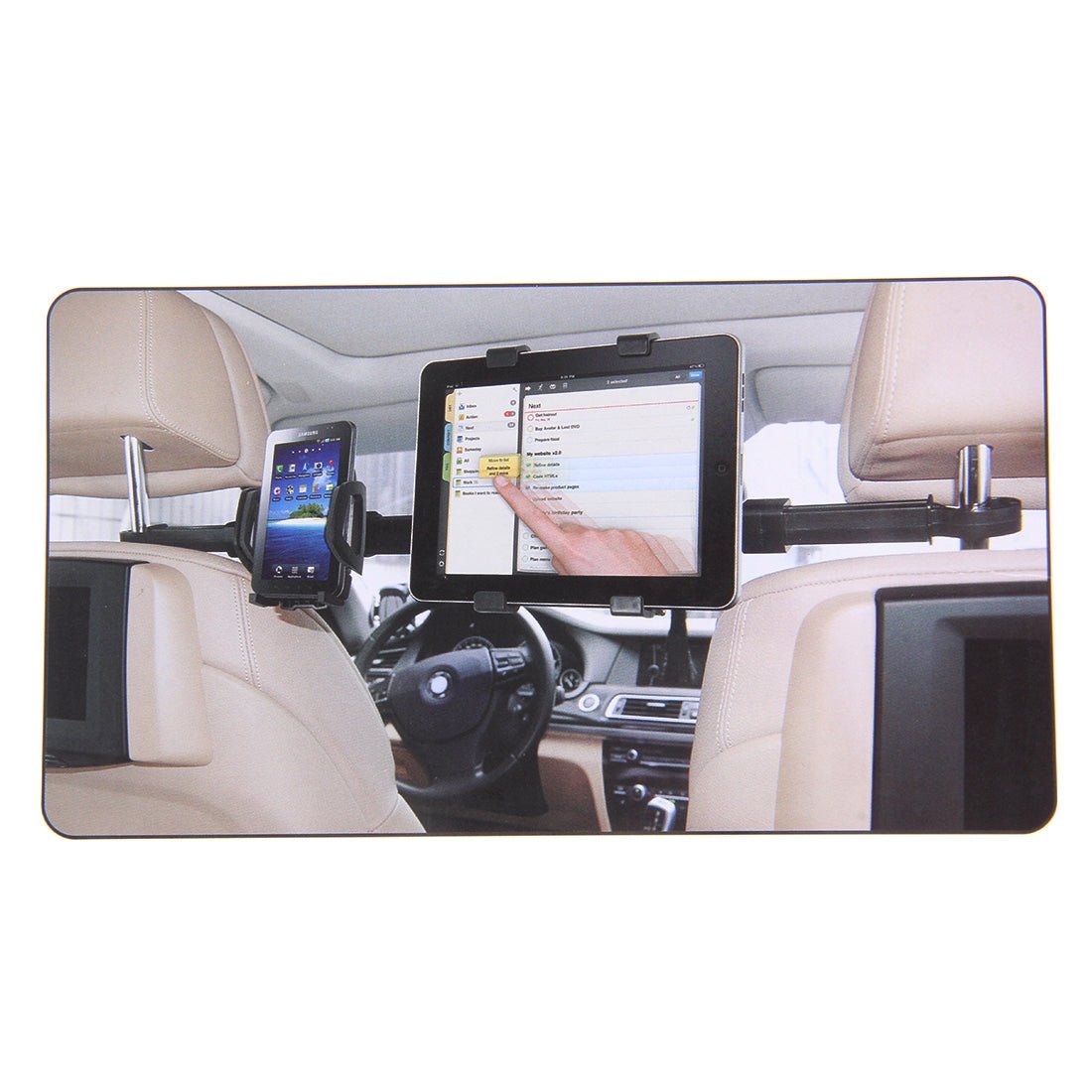 Autohalterung Kopfstütze Halterung für Handy ,Tablet - Calitronshop.com