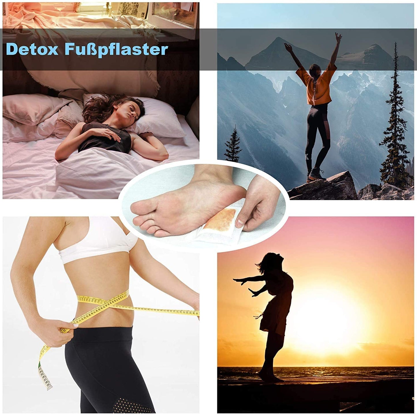 DETOX Fusspflaster 10er Pack - Calitronshop.com