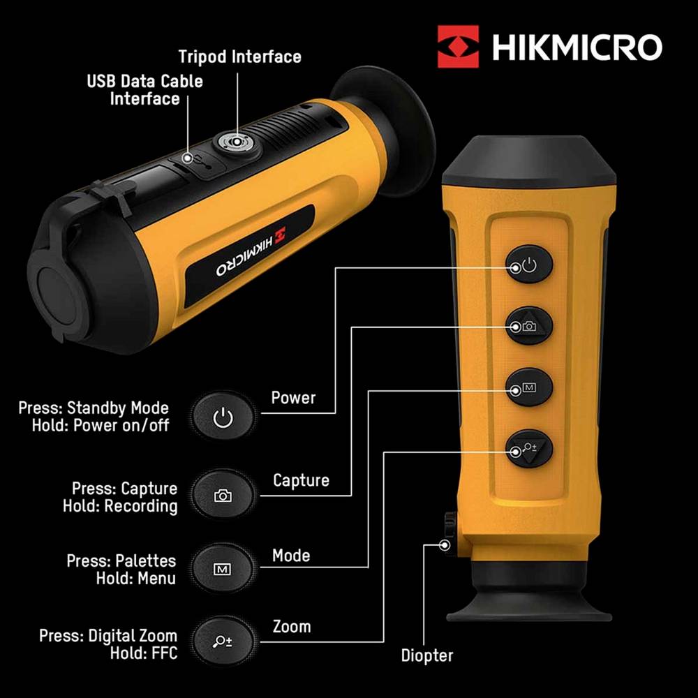 HIKMICRO BUDGIE BE10 Wärmebildkamera - Calitronshop.com