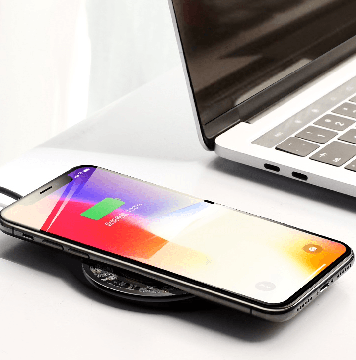 Ladegerät kabellos Wireless Fast Charger Qi Ladestation - Calitronshop.com