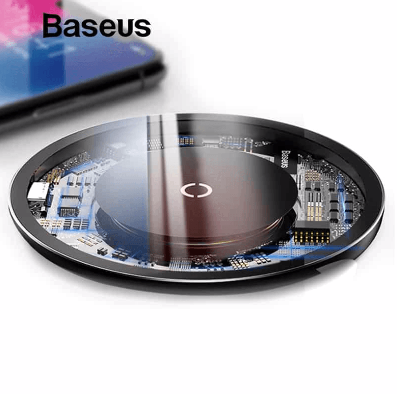 Ladegerät kabellos Wireless Fast Charger Qi Ladestation - Calitronshop.com