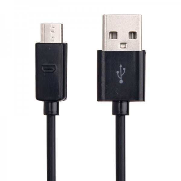 Ladekabel Micro-USB, 3m schwarz - Calitronshop.com