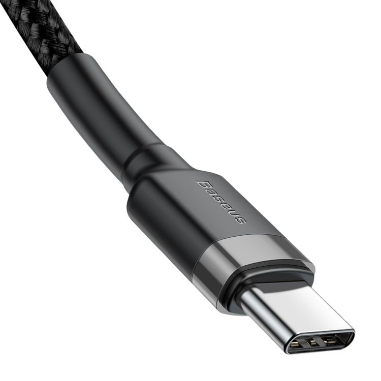 Ladekabel USB-C auf Typ C PD 2.0 60W, 2m, schwarz - Calitronshop.com