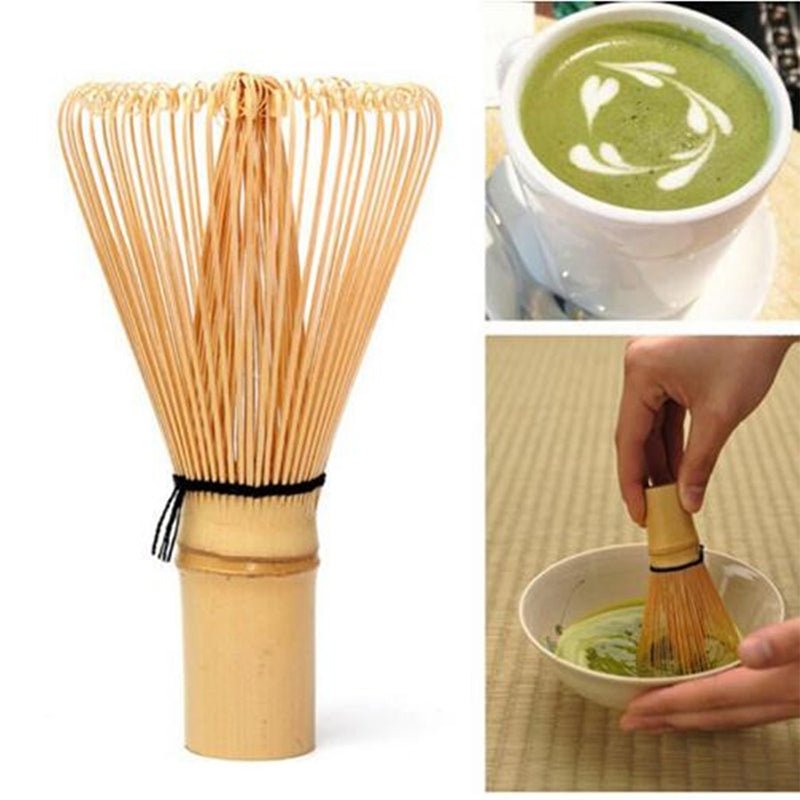 Matcha Grün Tee Set Bamboo inkl. Matcha Besen - Calitronshop.com
