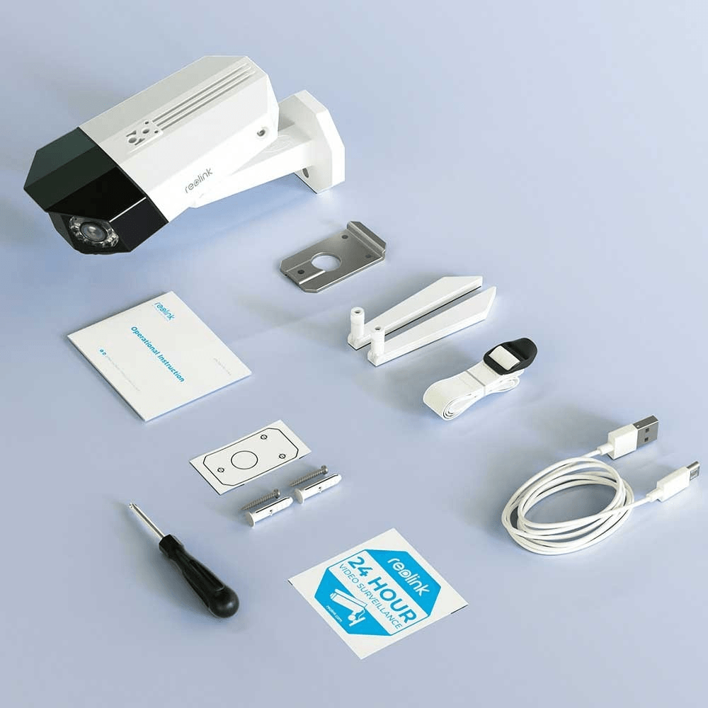 Reolink DUO 4G Mobilfunk Dual Objektive Überwachungskamera - Calitronshop.com