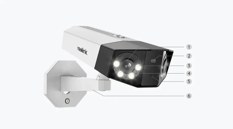 Reolink Duo PoE Überwachungskamera - geöffnete Originalverpackung - Calitronshop.com