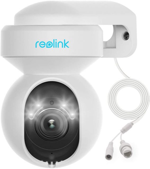 Reolink E1 Outdoor inkl. 64GB Speicherkarte, 5MP WLAN PTZ-Kamera mit smarter Erkennung - Calitronshop.com