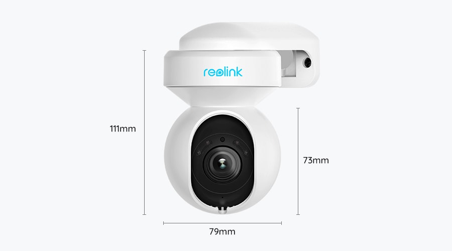 Reolink E1 Outdoor inkl. 64GB Speicherkarte, 5MP WLAN PTZ-Kamera mit smarter Erkennung - Calitronshop.com