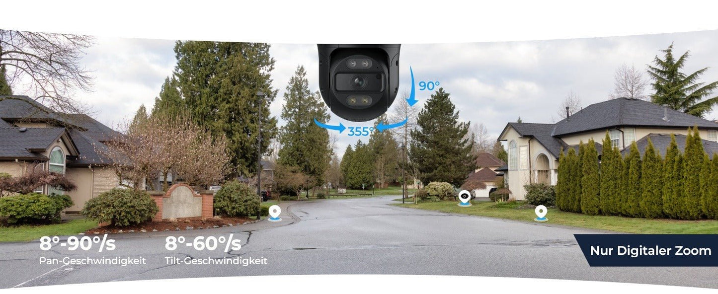 Reolink RLC-830A 4K PoE Überwachungskamera, dreh & schwenkbar mit Auto Tracking - Calitronshop.com