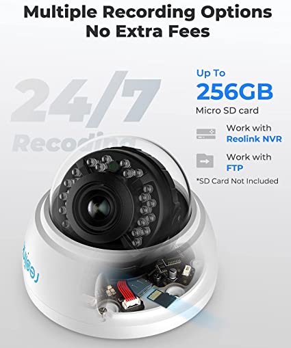 Reolink RLC-842A 4K PoE Überwachungskamera mit 5x opt. Zoom - Calitronshop.com