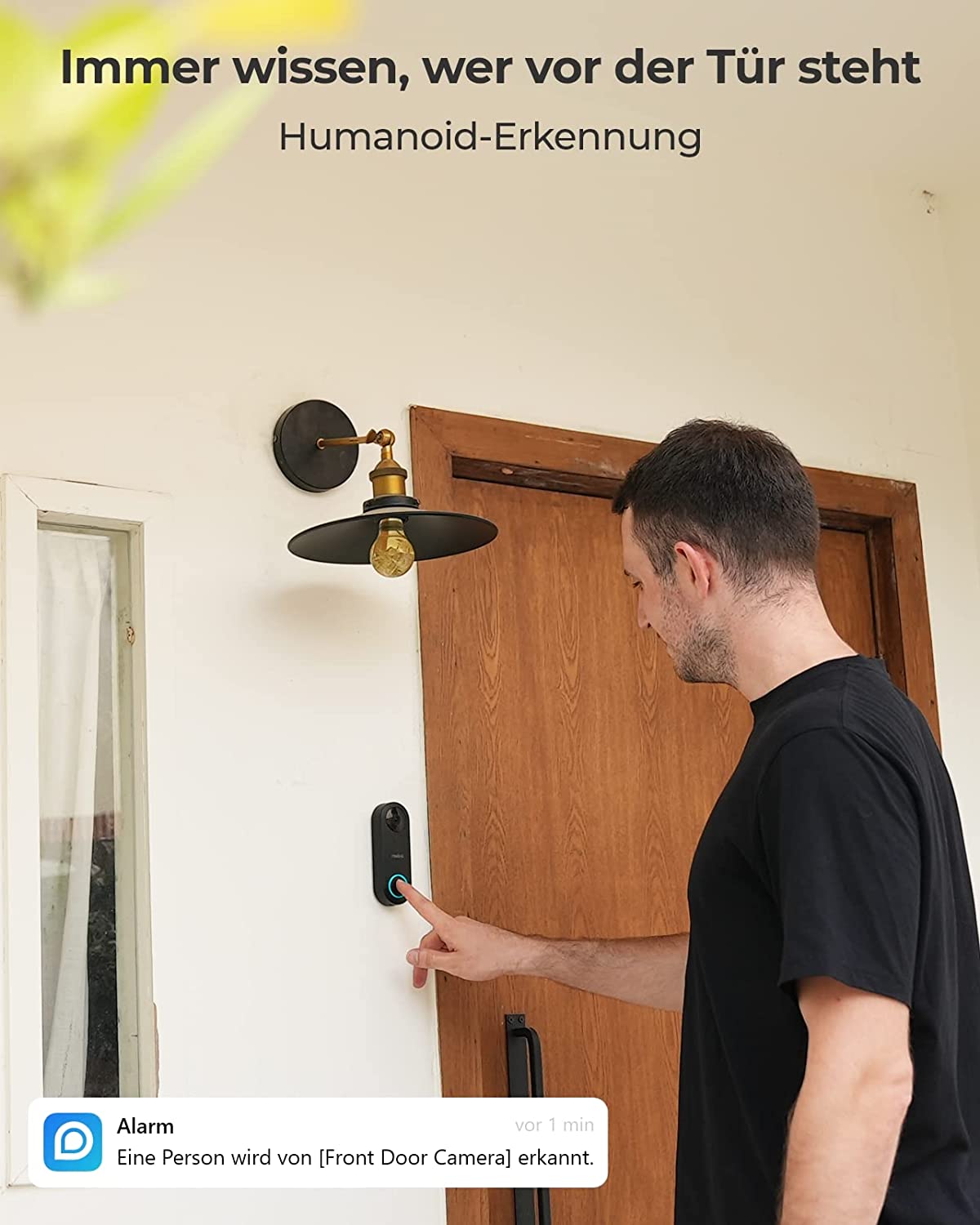 Reolink Video Türklingel Doorbell PoE RL-VD-PoE - Calitronshop.com