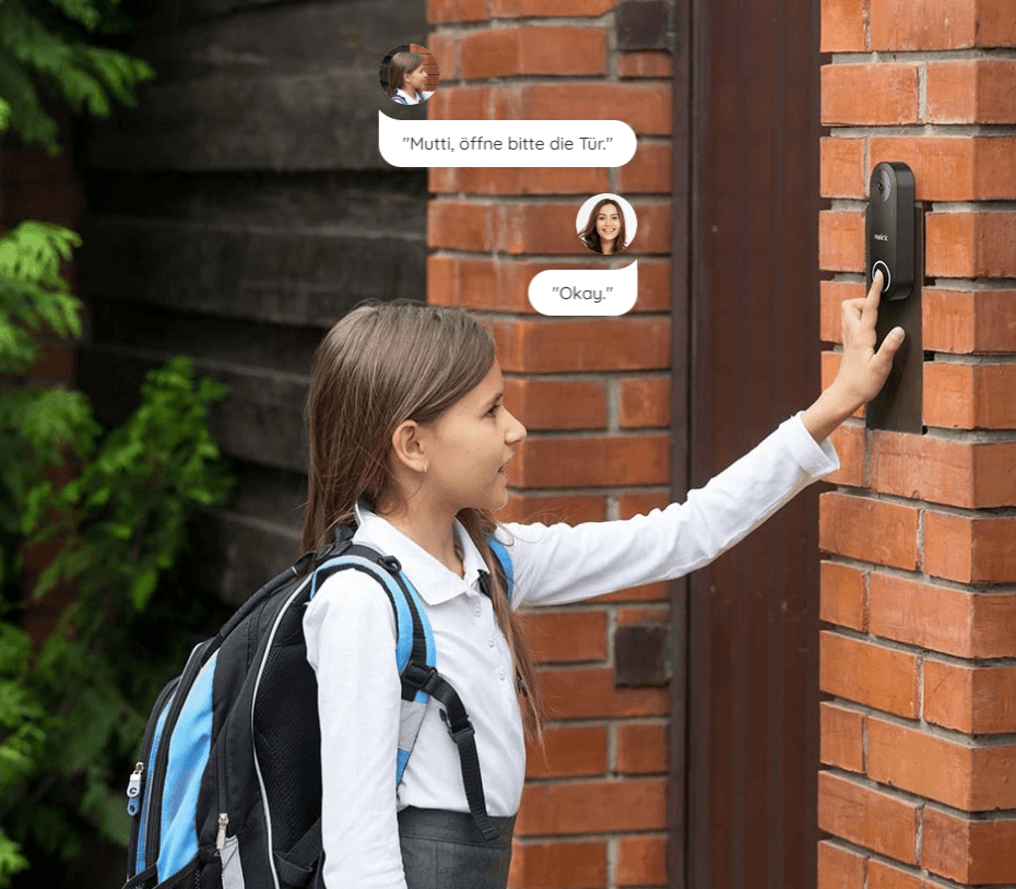 Reolink Video Türklingel Doorbell WiFi 2K - RL-VD-Wifi - Calitronshop.com