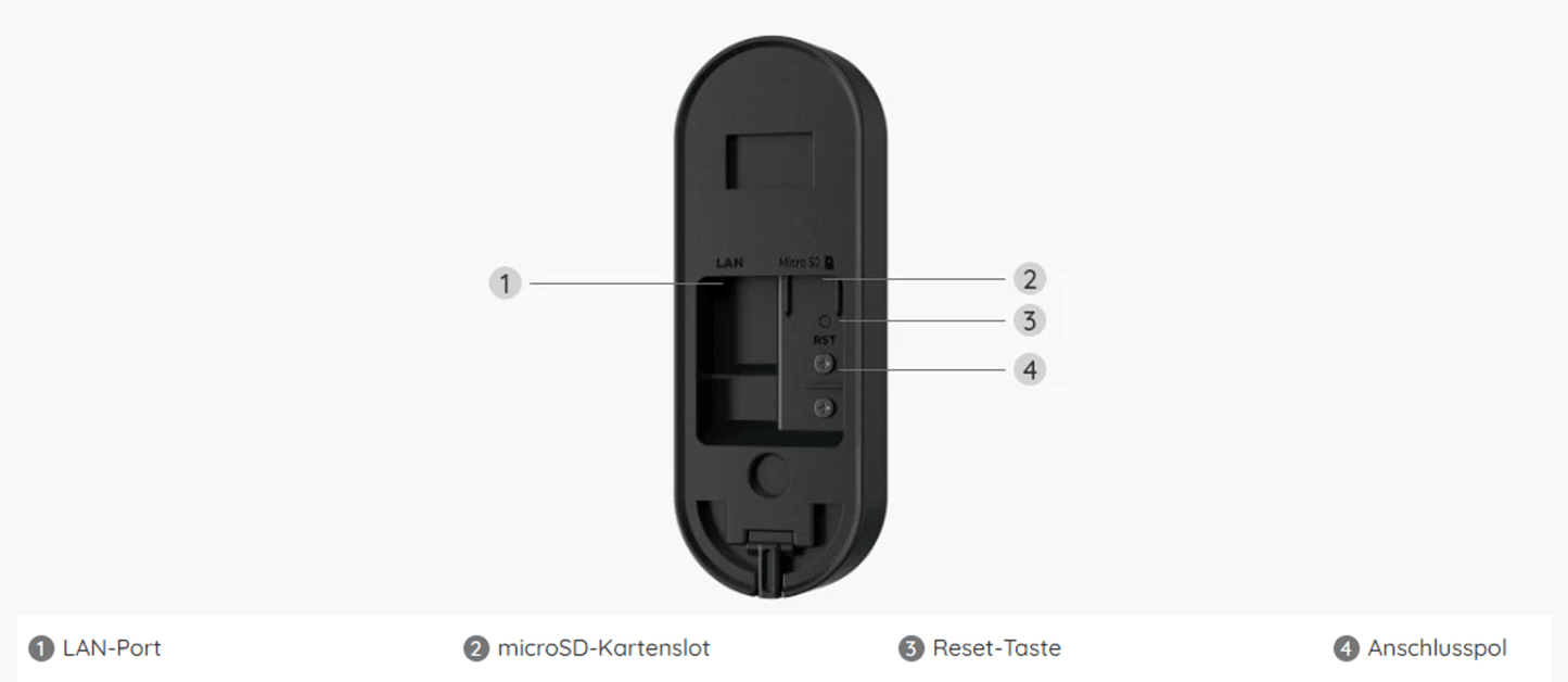 Reolink Video Türklingel Doorbell WiFi 2K - RL-VD-Wifi - Calitronshop.com