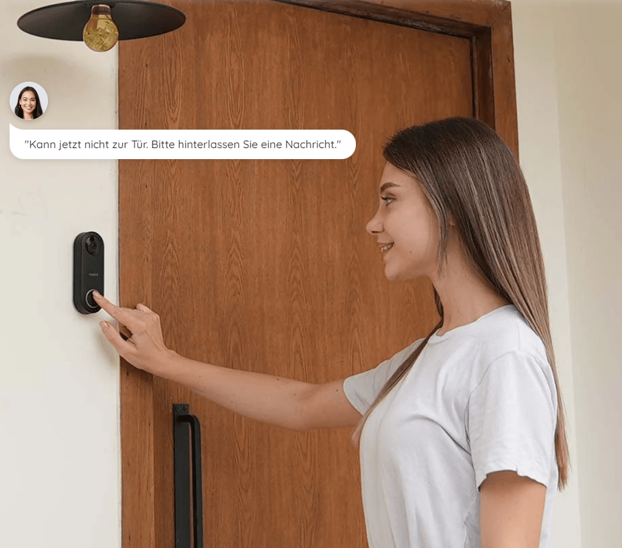 Reolink Video Türklingel Doorbell WiFi 2K - RL-VD-Wifi - Calitronshop.com