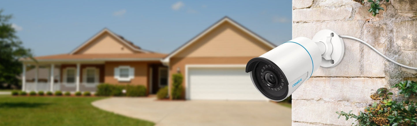 RLC-510A Wetterfeste IP66 PoE Kamera, 30m Nachtsicht - Calitronshop.com