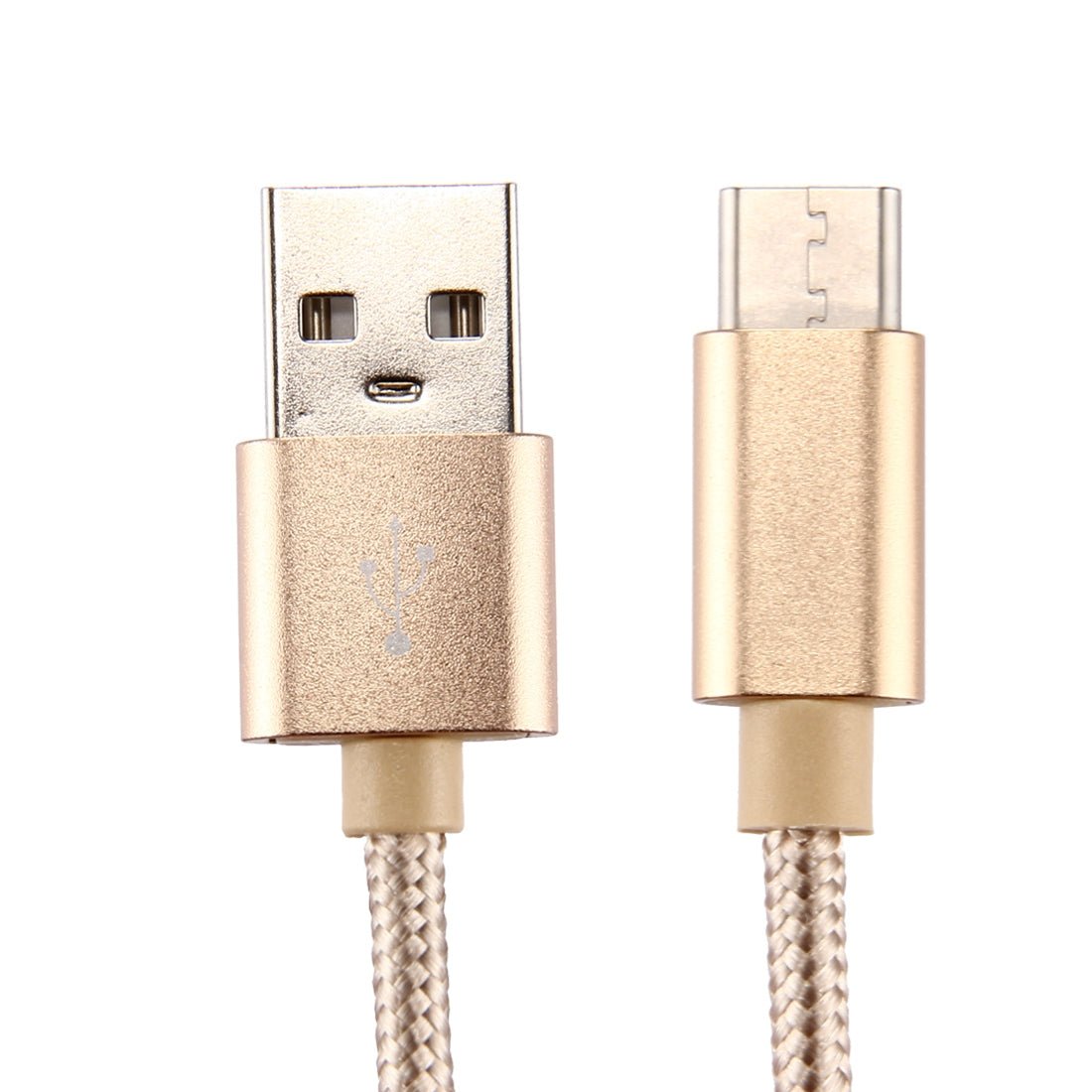 Typ C USB Schnell Ladekabel Gold 2m - Calitronshop.com