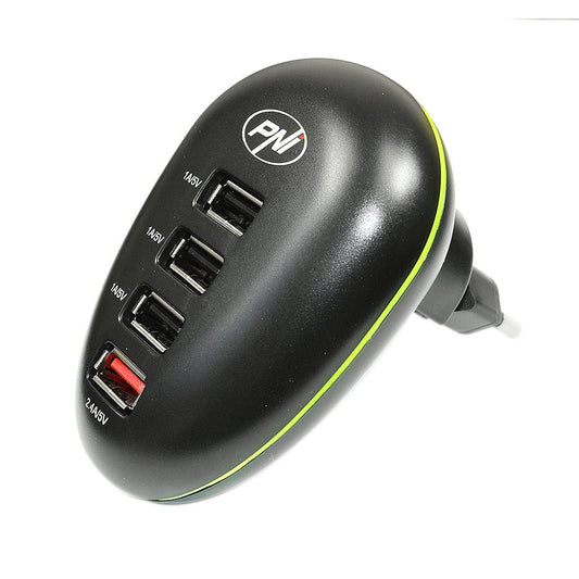 USB Ladegerät 4-Port, für Smartphone, Tablets und Kameras - Calitronshop.com