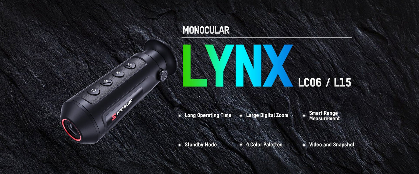 Wärmebildkamera, Nachtsichtgerät HIKMICRO Lynx LC06 zur Personen & Tiererkennung - Calitronshop.com