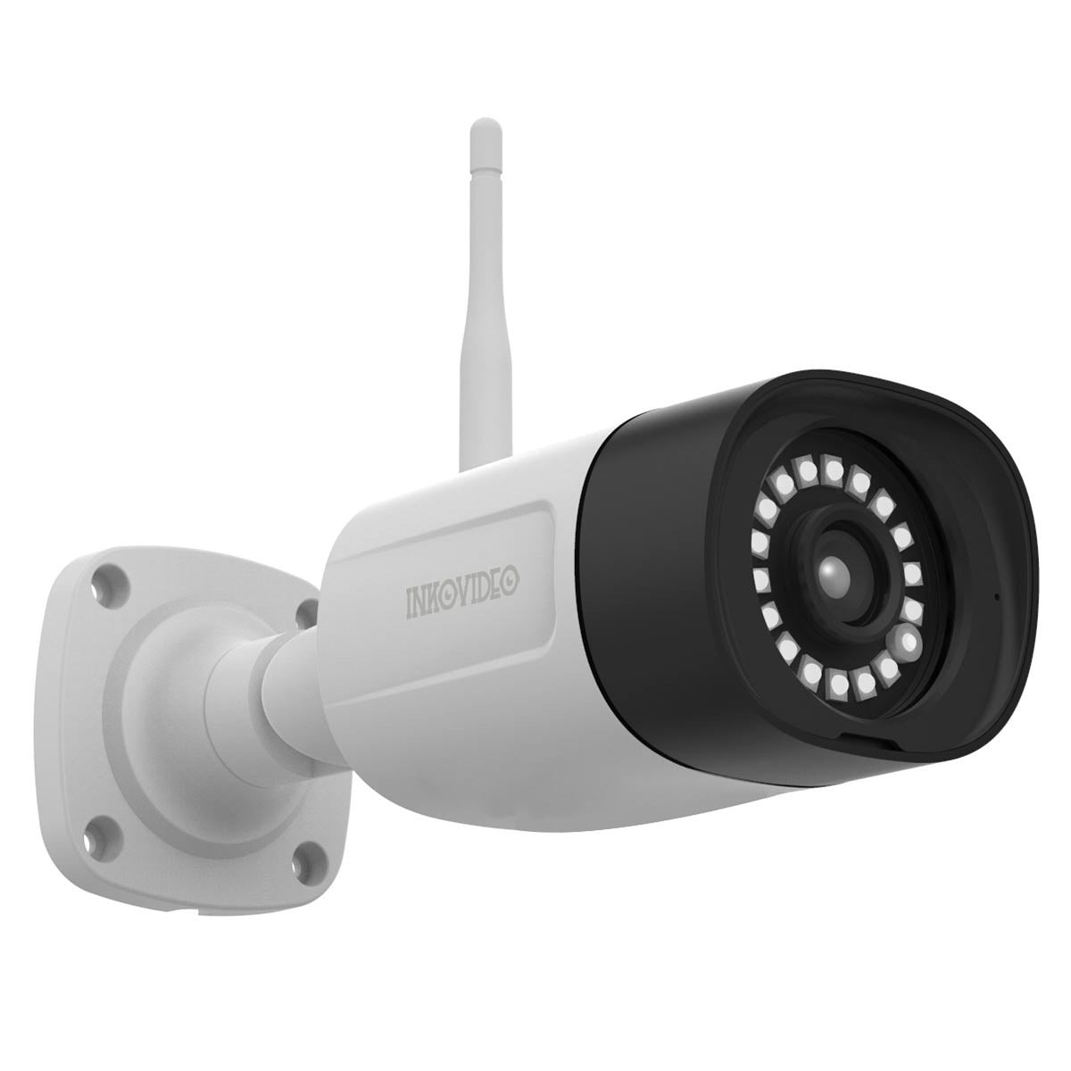 WLAN Überwachungsset mit 4 Kameras inkl.NVR Rekorder, INKO-24M - Calitronshop.com